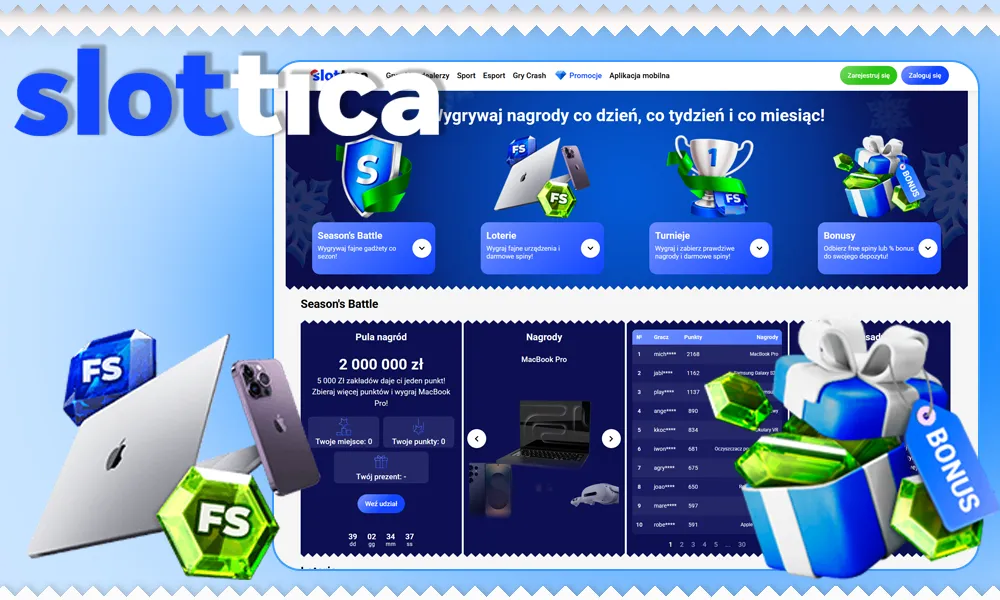 Slottica Bonus Powitalny dla Nowych Graczy